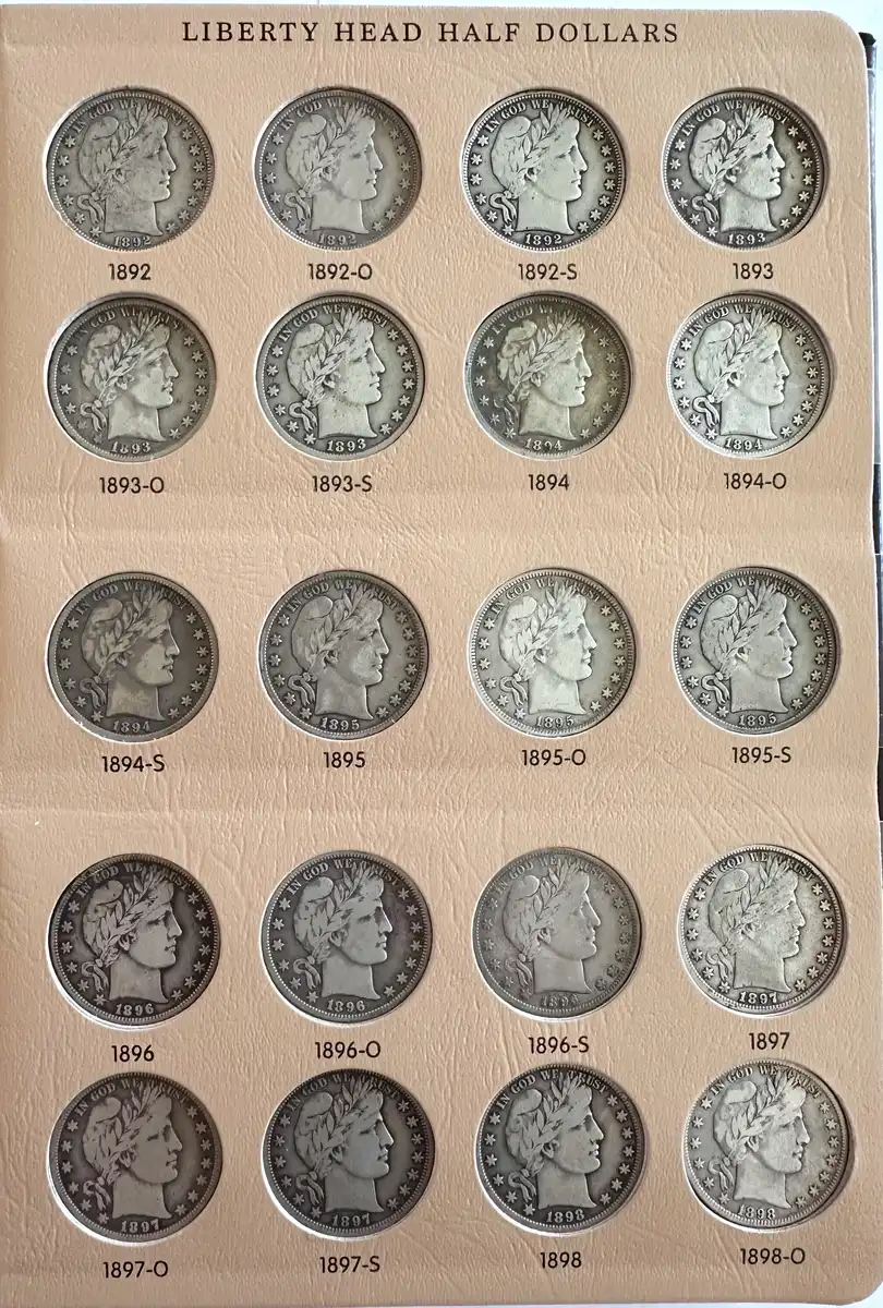 Barber-Half-Dollar-Album-Journey