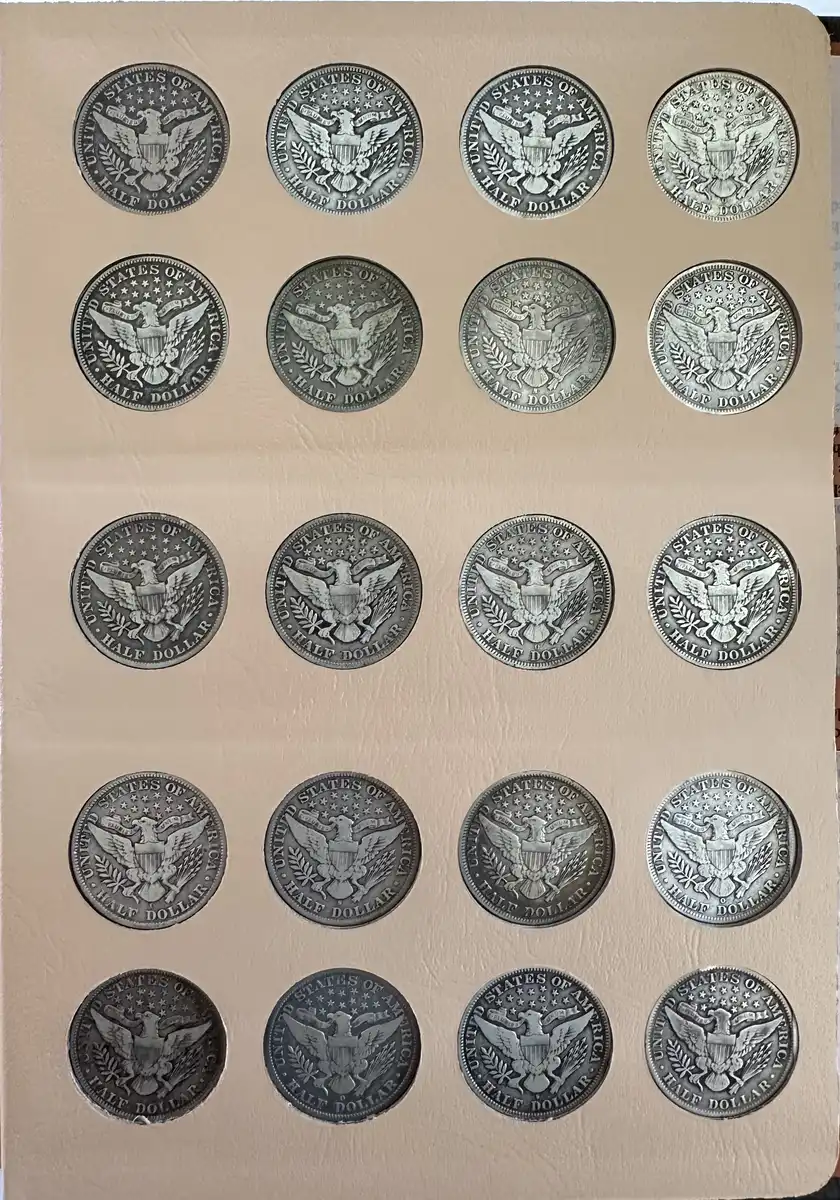 Barber-Half-Dollar-Album-Journey