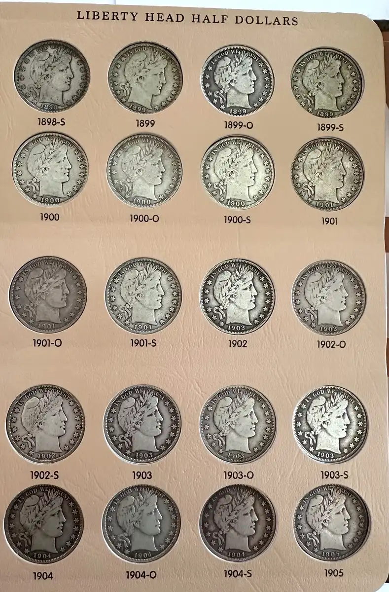 Barber-Half-Dollar-Album-Journey