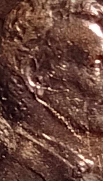 1983-Lincoln-Cent-With-Wire-In-His-Ear-And-Down-To-The-Date