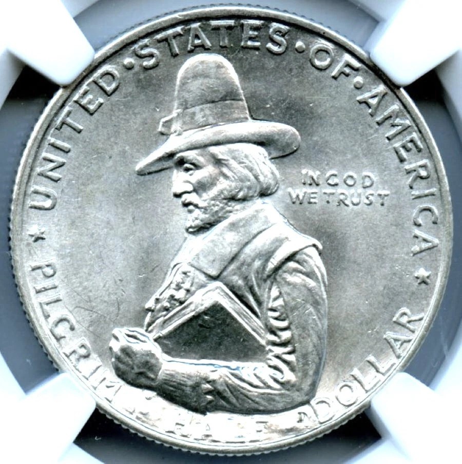 Commems-Collection-Classic:-1920-Pilgrim-Tercentenary---An-Inaccurate-Mayflower?