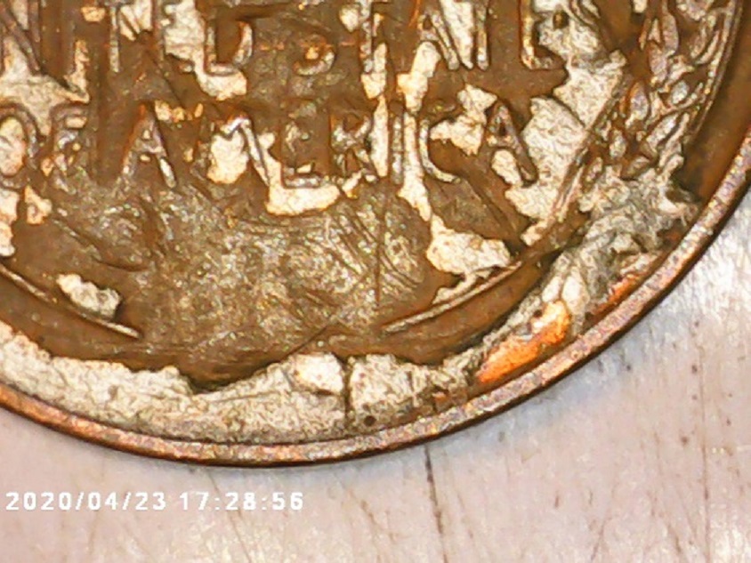 Lamination-On-1935-Wheat-Back?-Cent