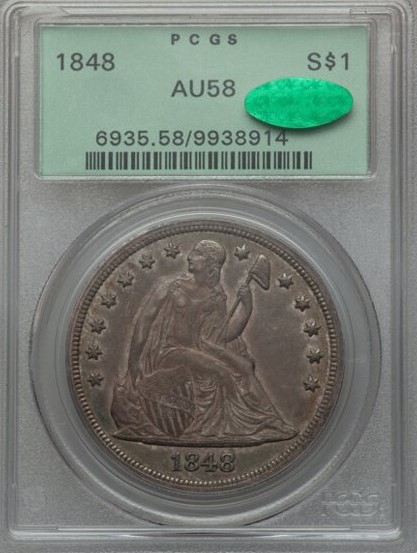 1848-Seated-Dollar--You-Vs-PCGS