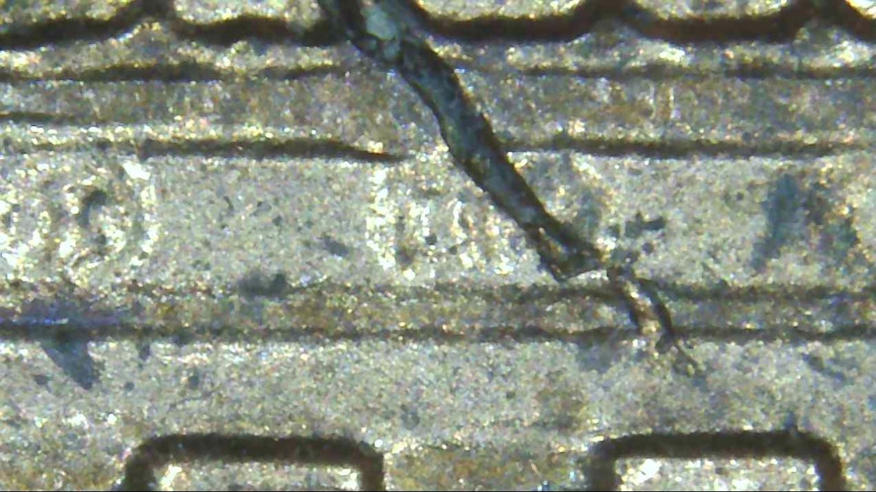 1996-D-Penny--Strange-Damage