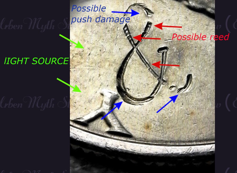 Kennedy-Half-Bicentennial-,-Struck--Wire-Or-Reeding?