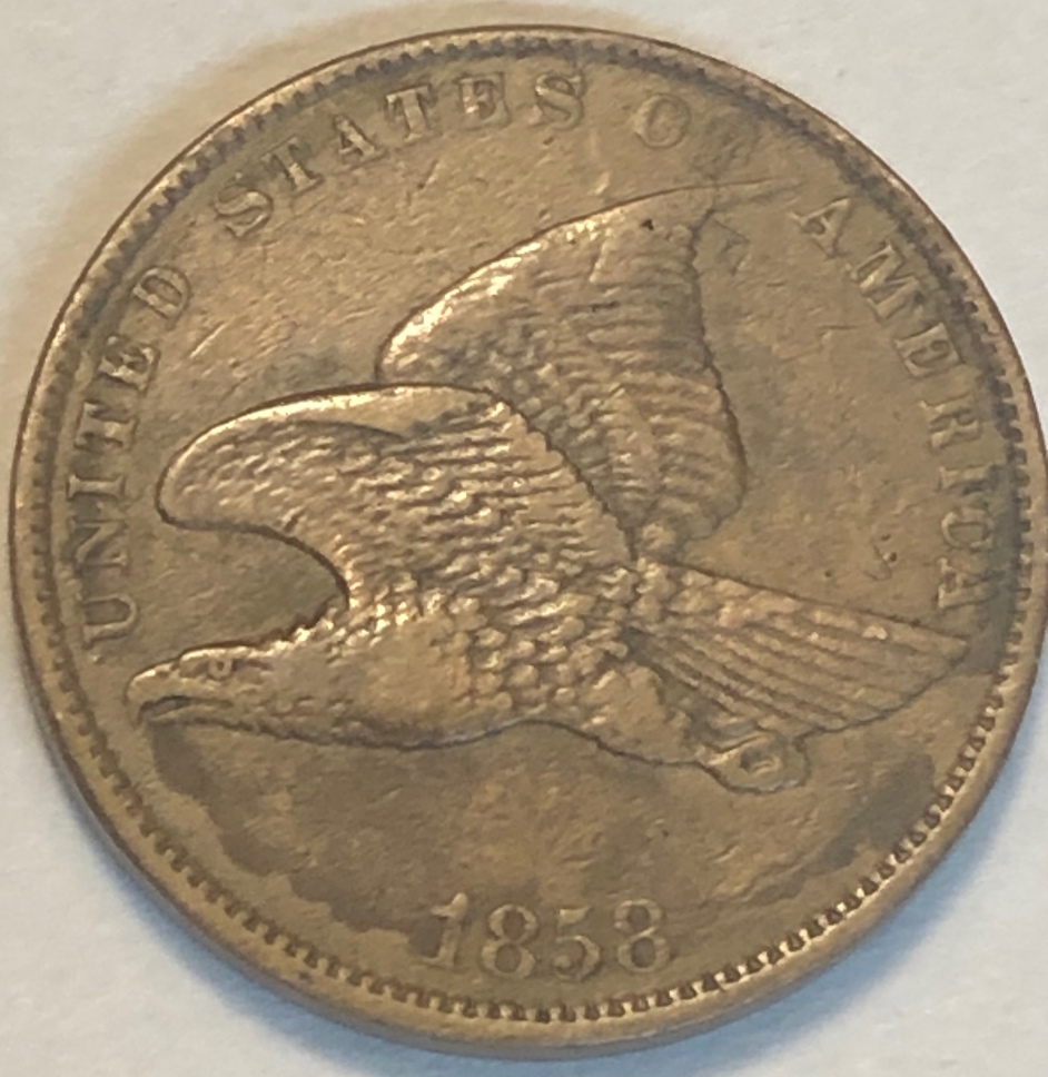 1858-Flying-Eagle-Cent-For-Grading
