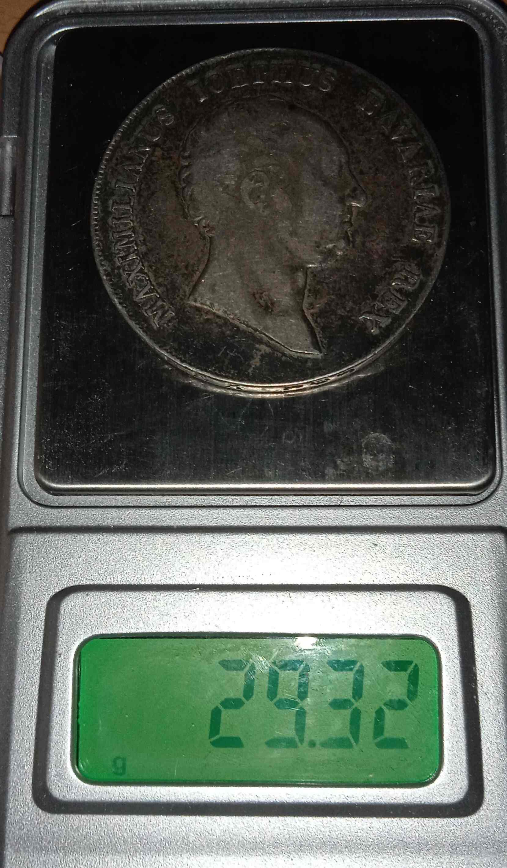 1-Kronenthaler---Bavaria---Maximilian-I-Joseph-1813---A-Fake?