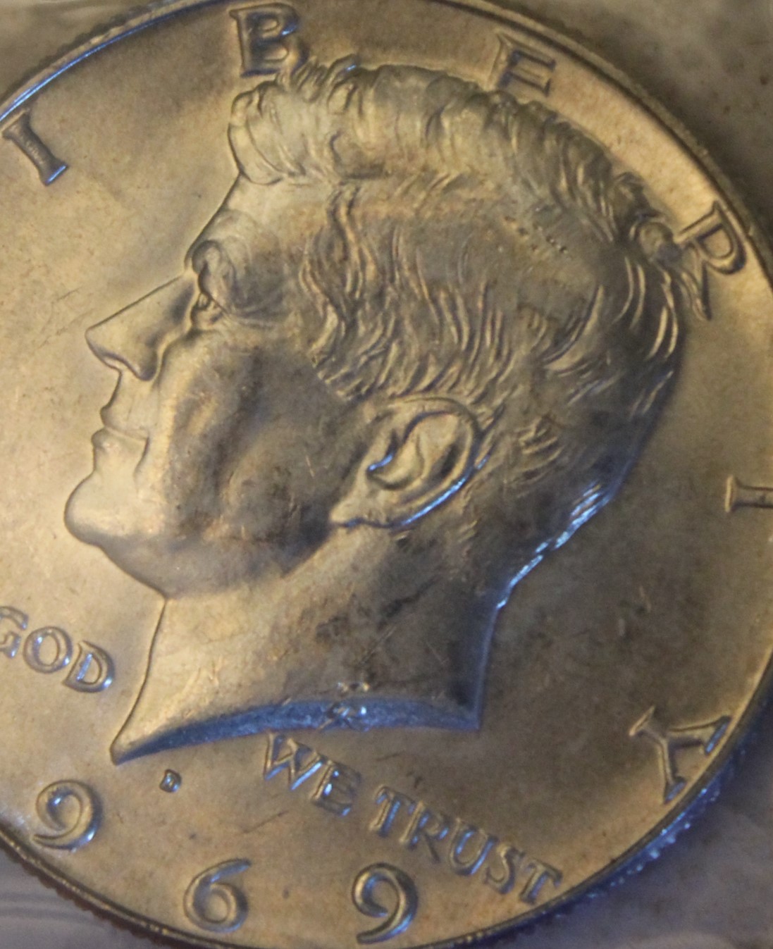Need-Help-With-1959,-1960-Uncirculated-Franklin,-69-JFK-Half-Impairments