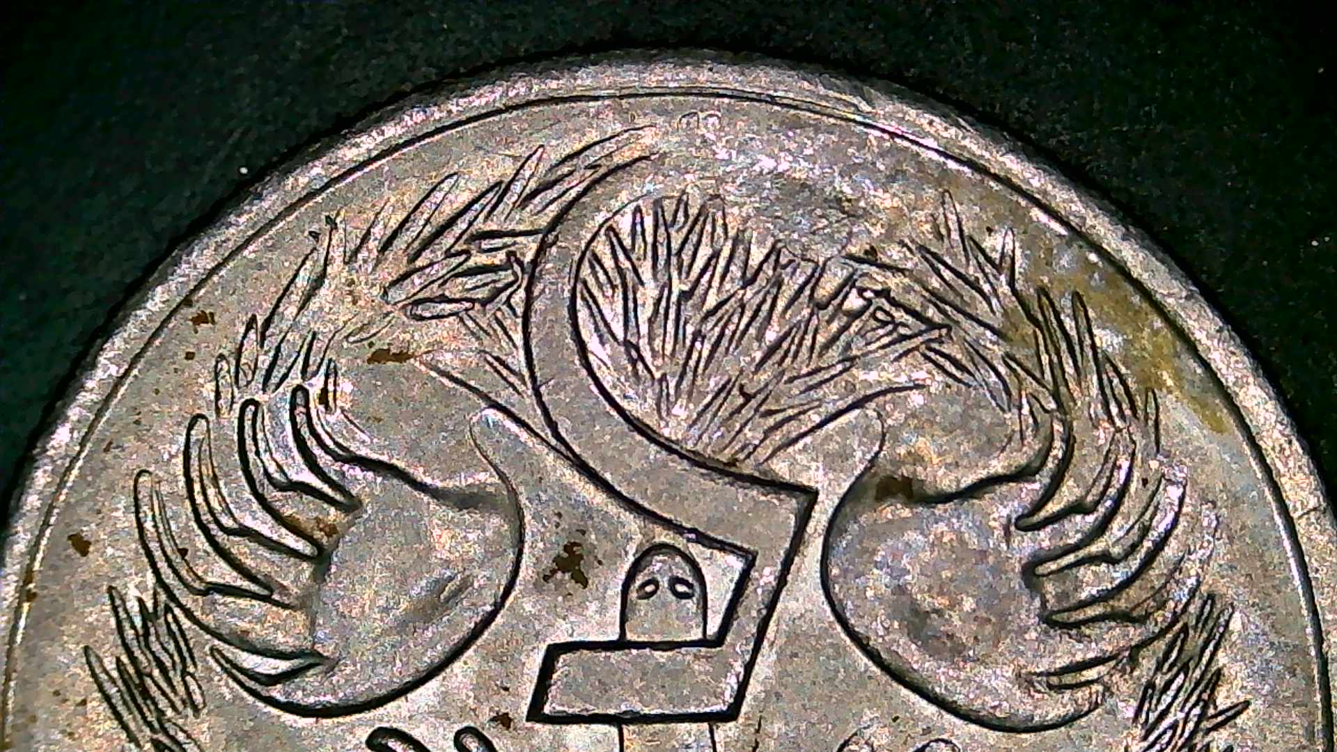 2002-5-Cent-Coin-Error-/Weak-Strike-On-5