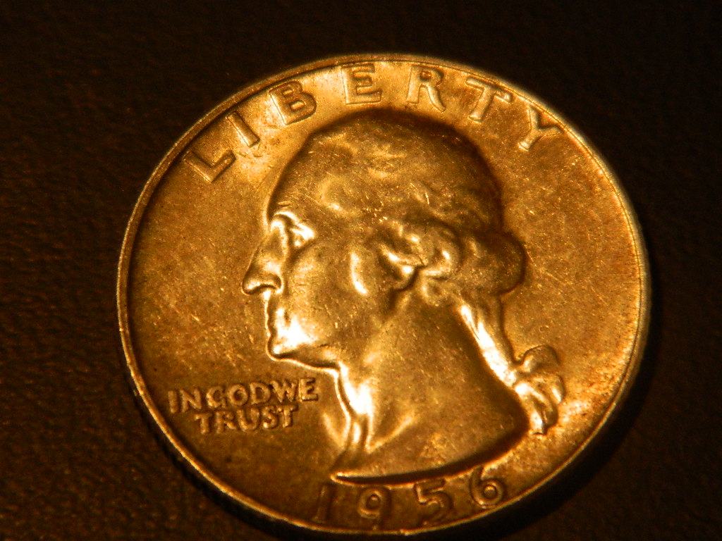 1956-Quarter--Type-B-Reverse-Proof-Design--Unc-Grade