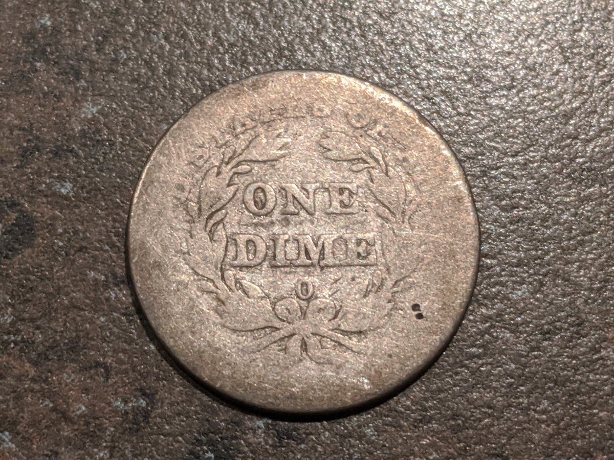 1839-Seated-Liberty-Dime---Small-O-Or-Large-O?
