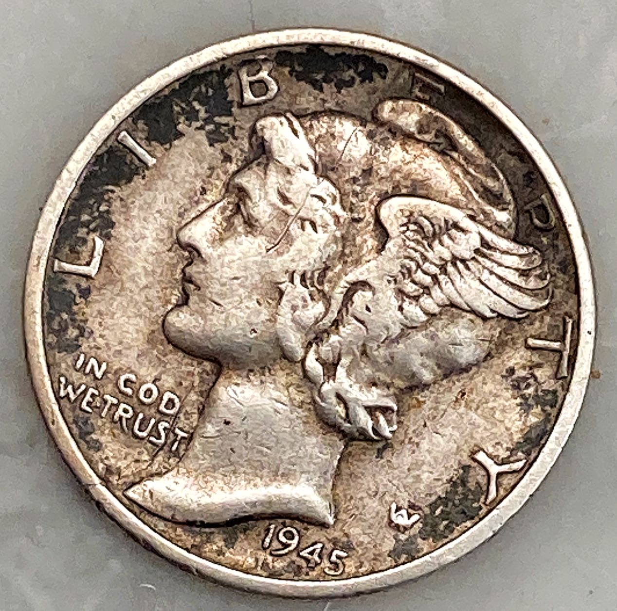 1945-S-Mint-Mercury-Dime-Possible-Die-Crack