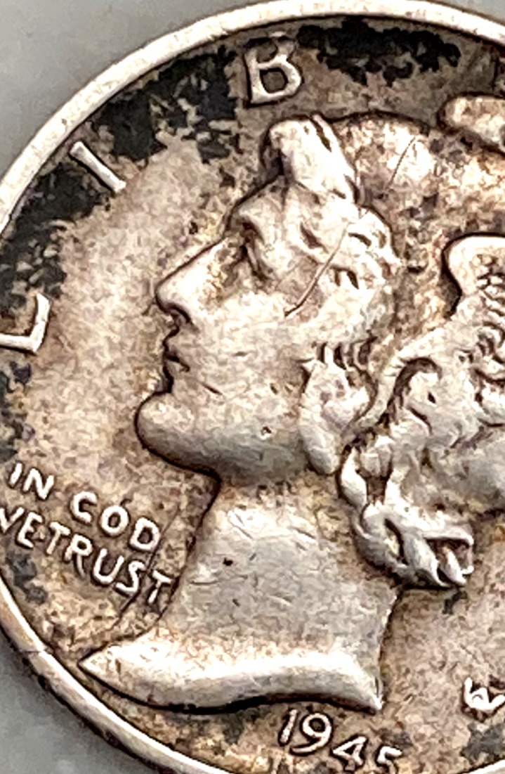 1945-S-Mint-Mercury-Dime-Possible-Die-Crack