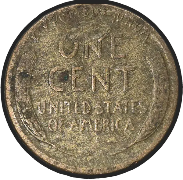 1940-Lincoln-Wheat-Cent-Major-Mint-Error---Obverse-Rim-Cud--Strong-Reverse-Wood