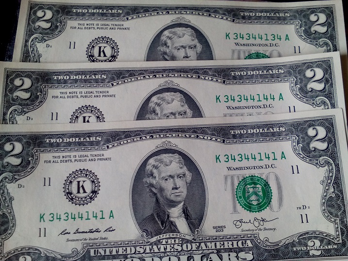 1$-Bills-Fancy-Numbers