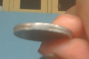 Plain-Edge-5-Rupees-Coin-Of-India-1998,-Error