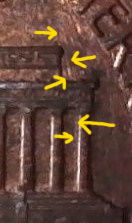 1987-P-Lincoln-Cent-With-Scratch-Or-Struck-Through-Wire-Error?-Help-Please!