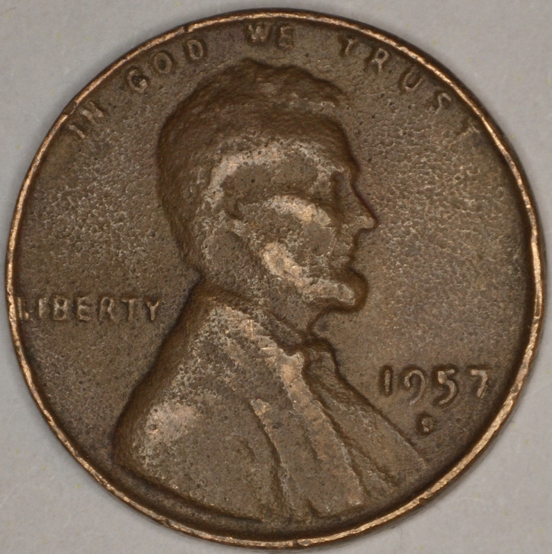 A-Fun-Magician's-Coin---1945/57-Philadenver-Lincoln-Cent