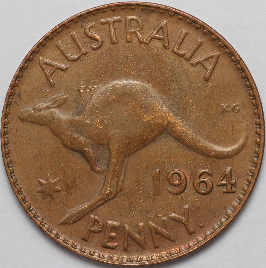 1964-Penny-Lamination-Flaw