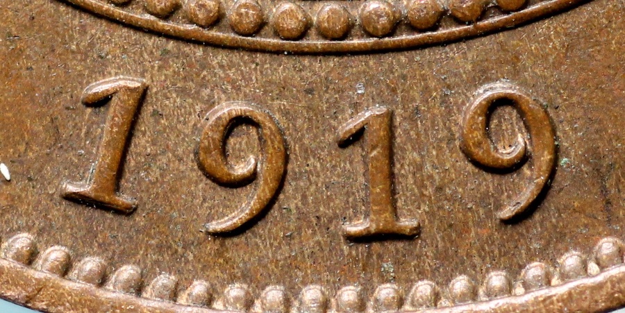 1919-Half-Penny-Flaws-And-?
