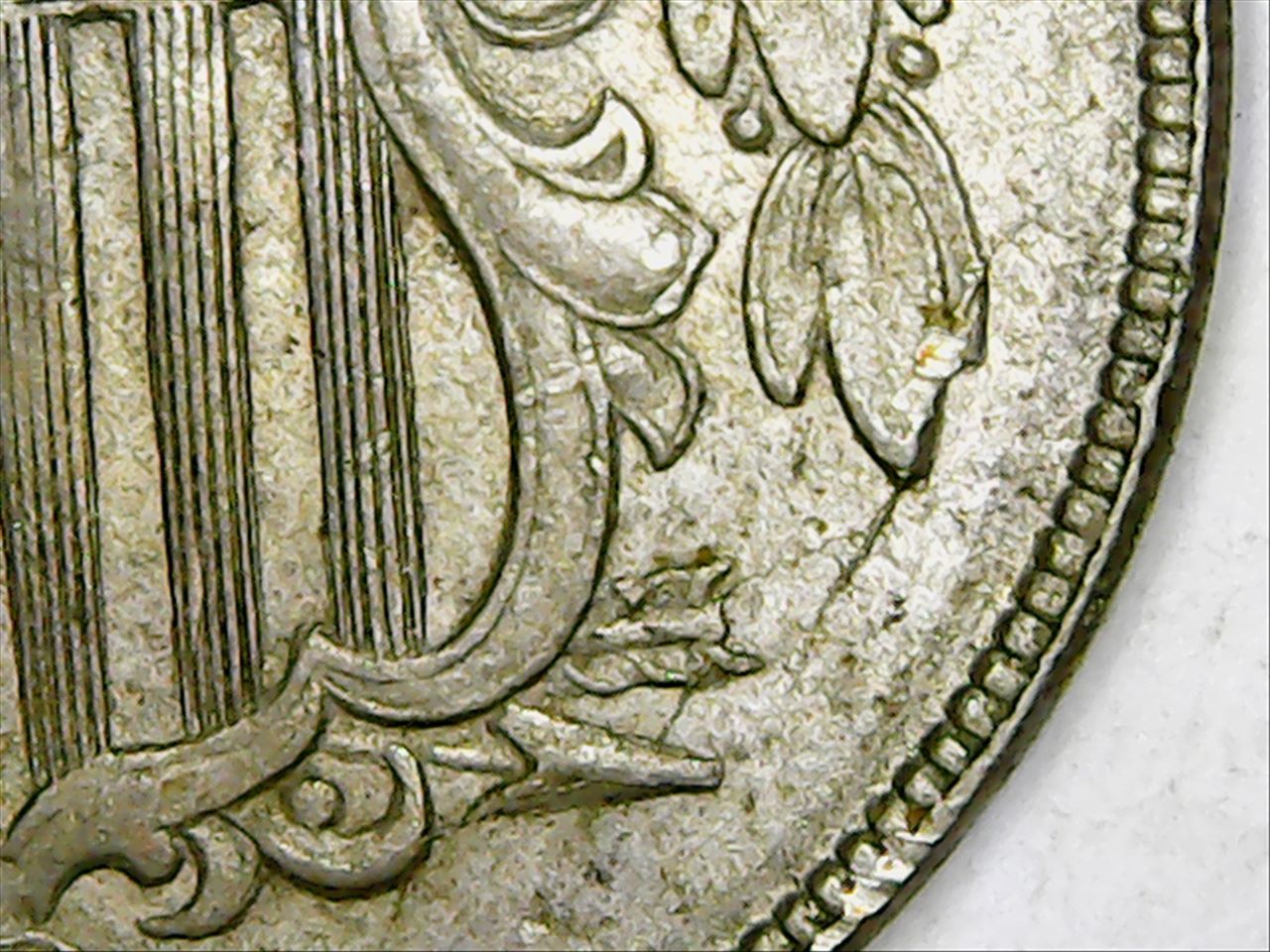 1866-Shield-Nickel---RPD-;-Die-Cracks-;-Possible-DDR