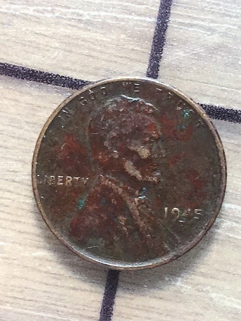 Odd-Coloring-On-1945-Wheat-Penny