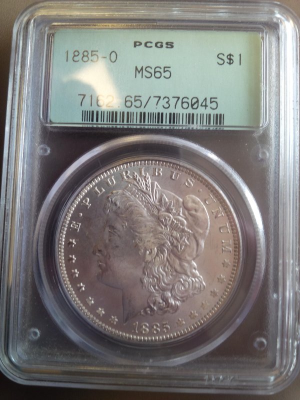 Rattler-Alert--OGH-PCGS-3.5die-Cut&-1st-Greenmorgan--Holder