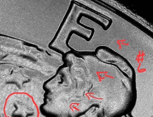2024-Bullion-ASE-Star-Privy-With-Minor-Spiked-Head/Anomaly/Reed-Marks-Thru-Head-Of-Liberty-Errors!