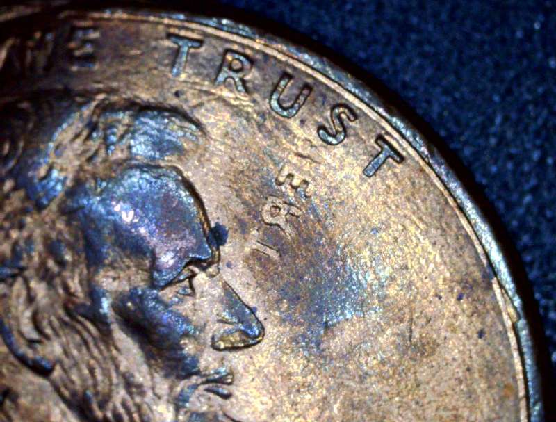 2000-D-One-Cent-Penny-Multiple-Inverted-Errors-Obverse-And-Reverse