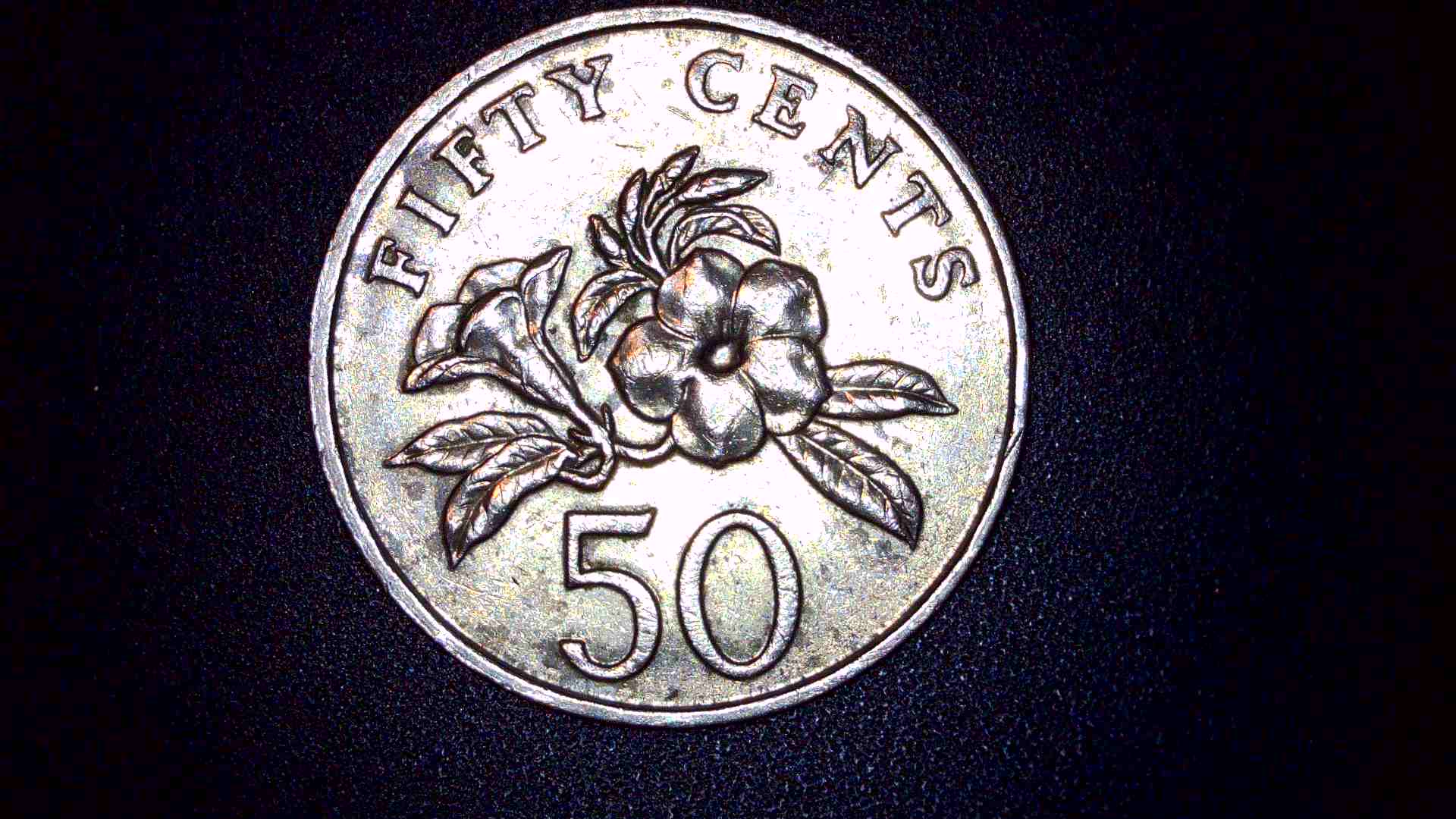 1990.-50-Cent-Singapore-Obverse-Double/Triple-Die-Errors