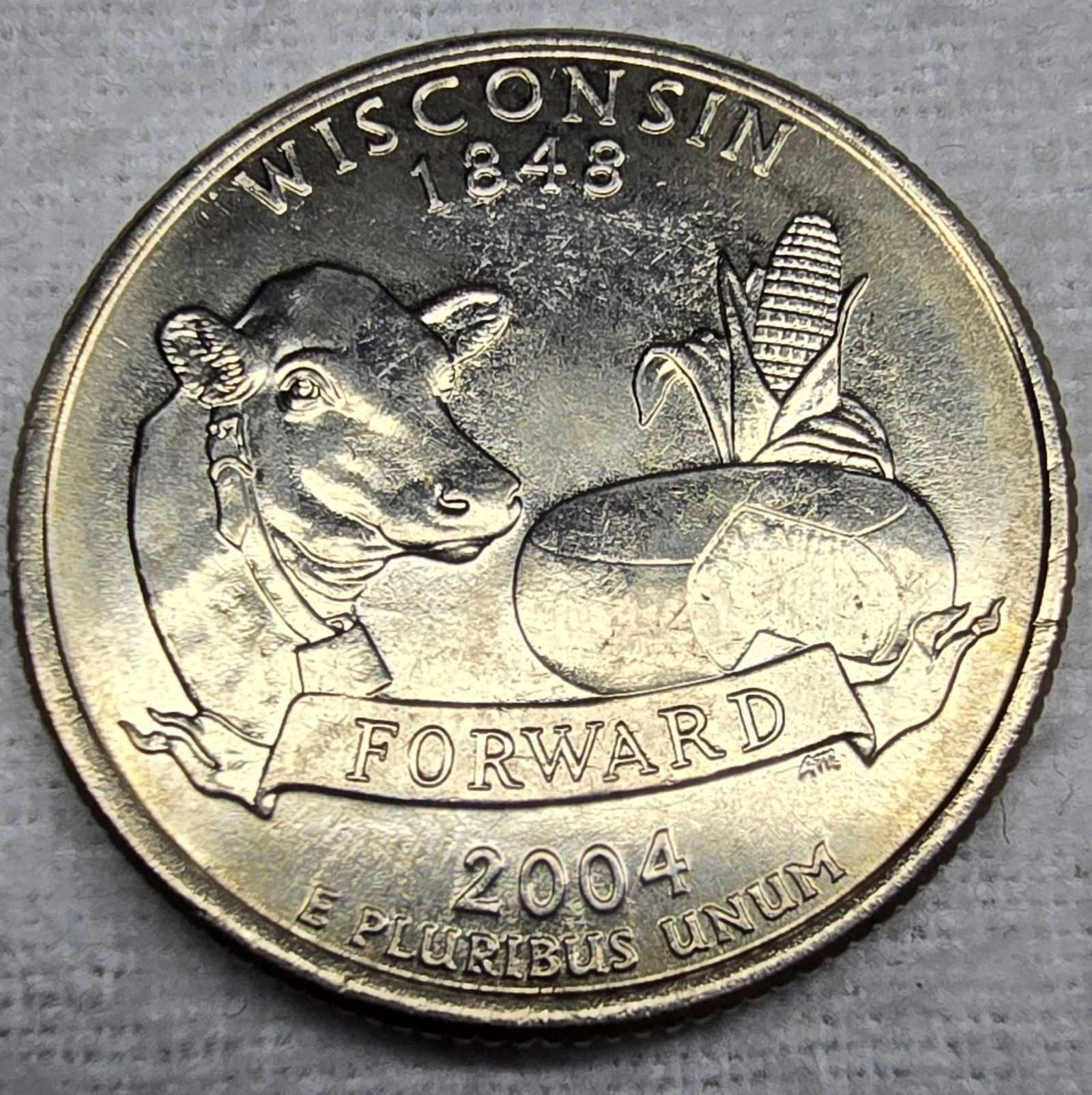 2004-P-Wisconsin-Quarters-With-Struck-Through-From-?-Die-Grease?