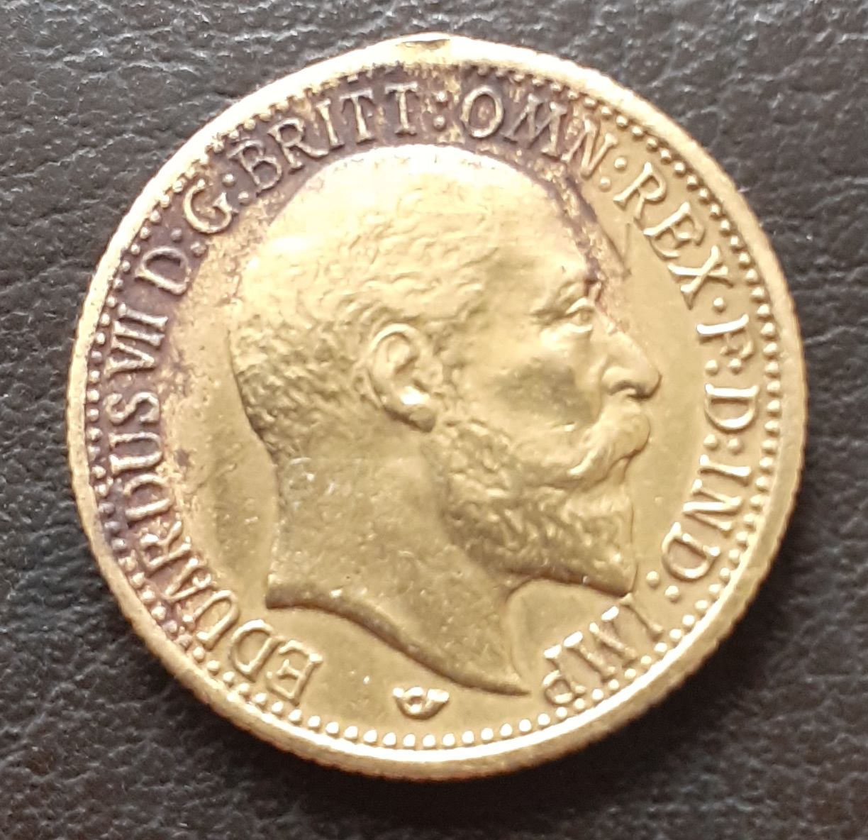 1909-Gold-Coin-3.9g-But-Has-Eduardus-Not-Edward-Is-This-Real?-Id:-Counter-Token