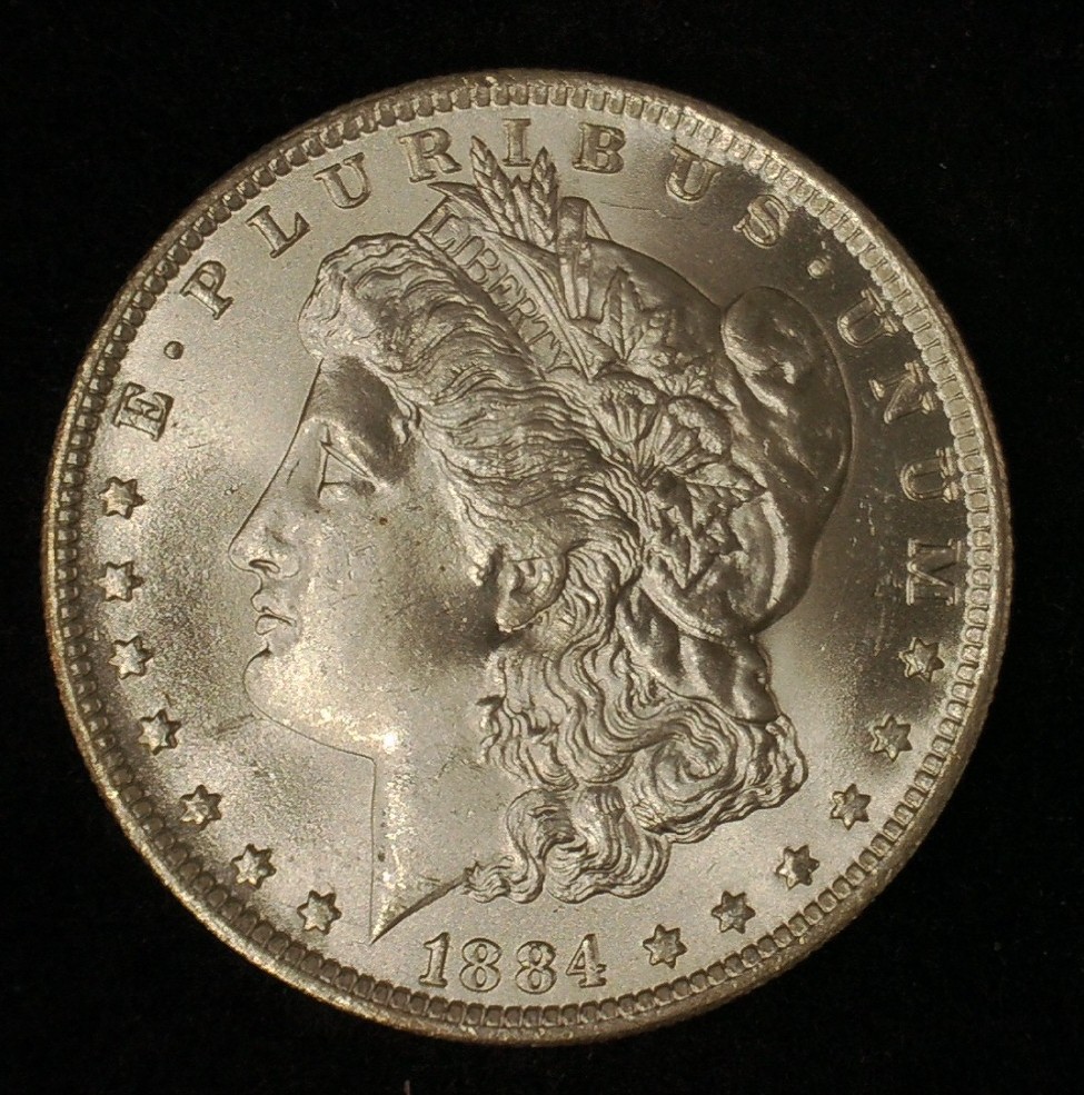 1884-O-Morgan-With-Die-Cracks-On-Reverse-And-Weak-Strike
