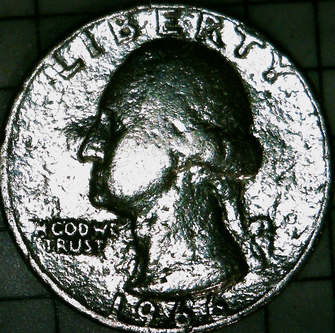 1966-Washington-Quarter-Plated?-But-5.38-Grams?