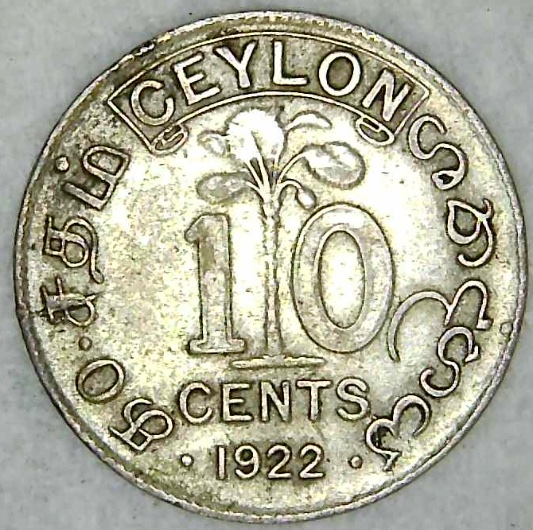 1922-Ceylon-10-Cent-Sri-Lanka-Coin-Value?