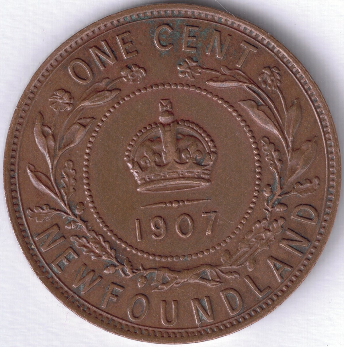 Newfoundland-1-Cent-1907
