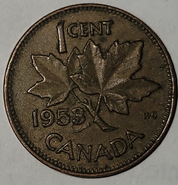 1953-Canadian-Penny-Planchet-Error?