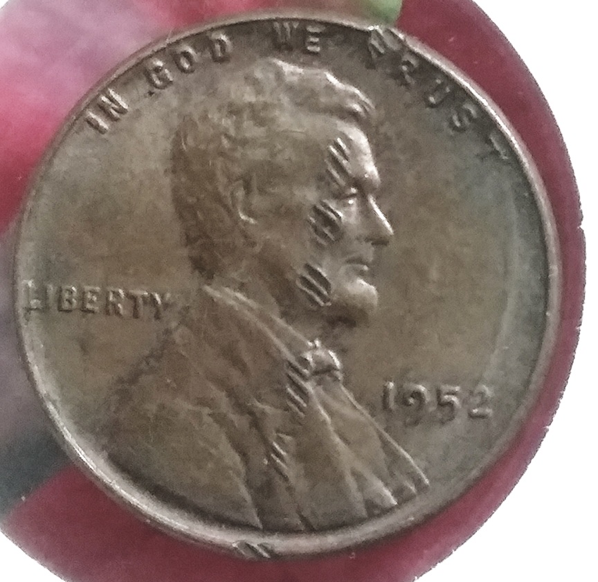 1952-P-Wheat-Cent-Gear-Marks-Across-The-Overse-Side