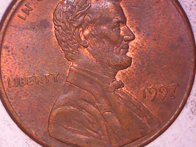 1997-Lincoln-Memorial-Cent---Doubled-Ear?