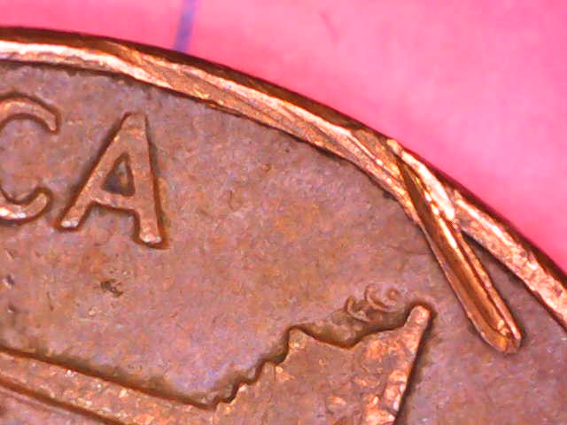 1967-Lincoln-Memorial-Cent---Twisted-Rim,-What-Happened?