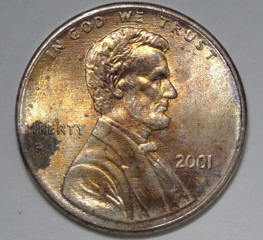 2001-P-Lincoln-Cent-Missing-Copper-Plated?