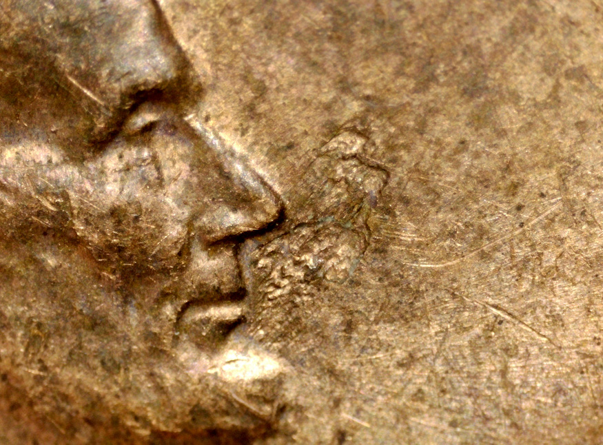 1982-P-Lincoln-Cent-Copper-Small-Date-Struck-Through-Error