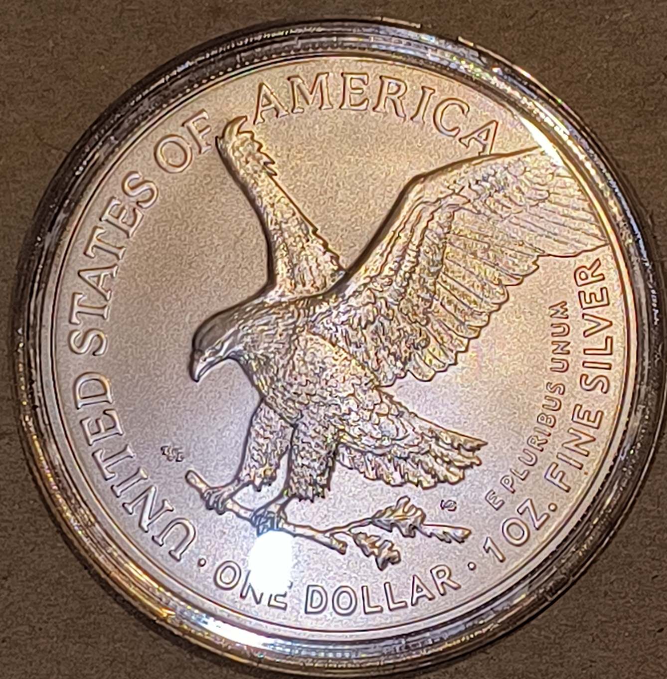2024-Silver-Eagle-,-Recently-Purchased-And-Believed-To-Be-A-Fake