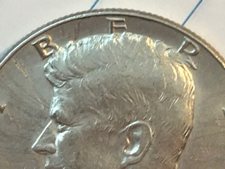 Inherited-Several-1964-Kennedy-Half-Dollars.