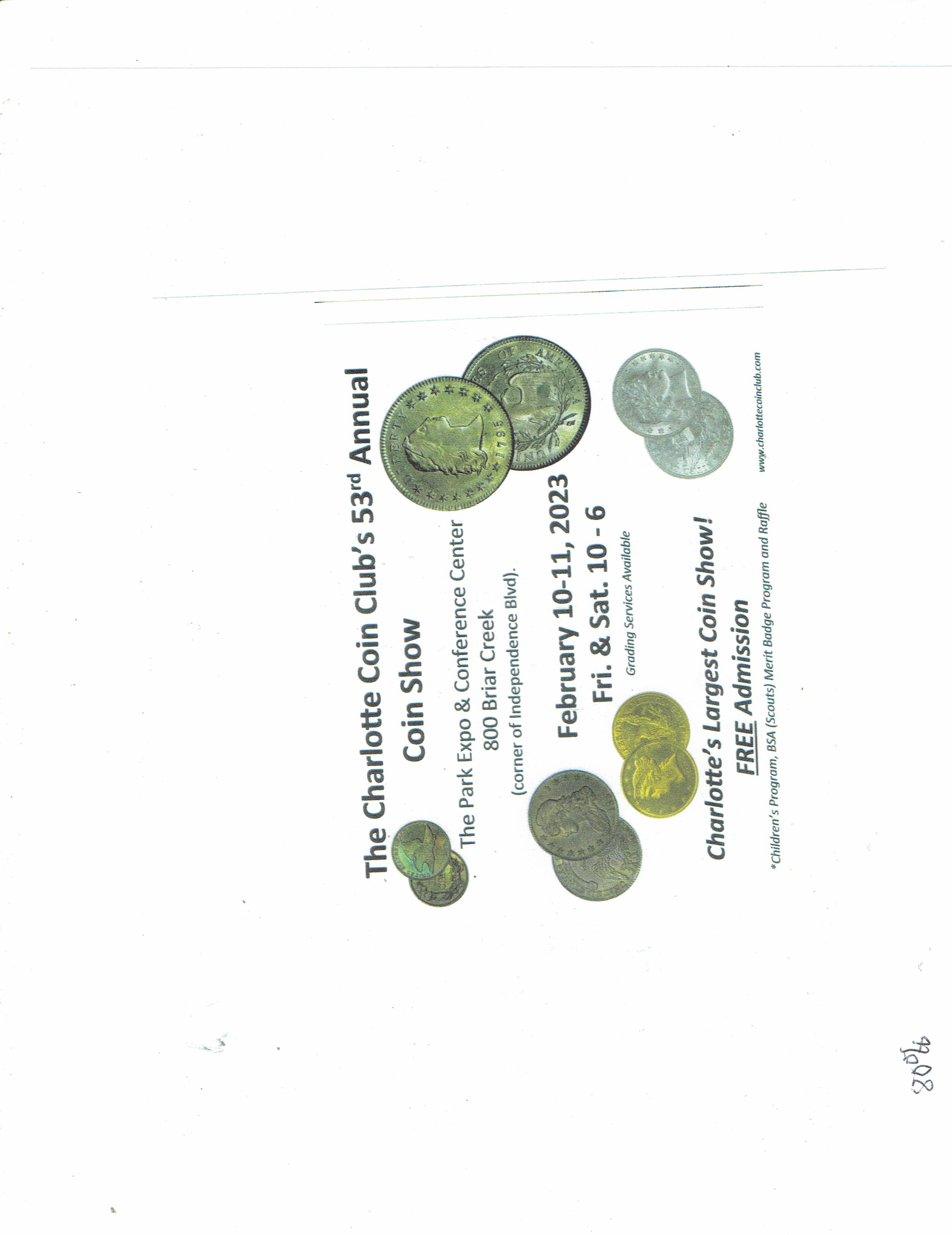 The-Charlotte,-N.c.-Coin-Club's-53RD-Annual-Coin-Show