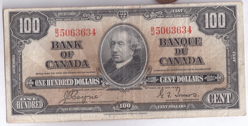 1937-$100-Bill