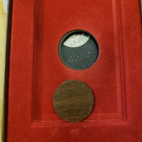 1973-S-40-Percent-Silver-Brown-Box-Ike-Qdr,-Tdr,-DDO