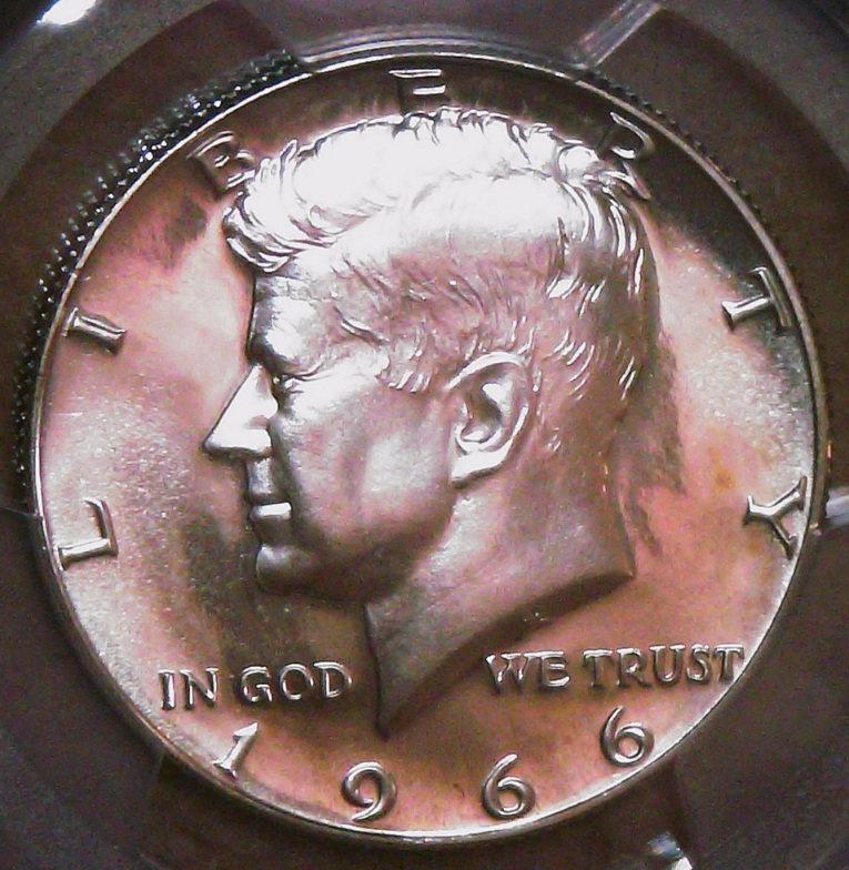 1966-Kennedy-SMS-FS-102-PCGS-SP-67