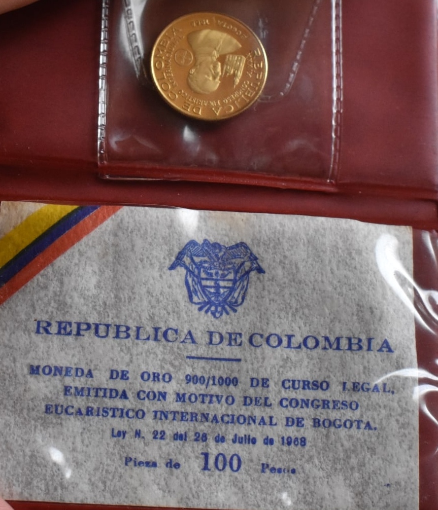 Colombian-1968-Gold-Coin-Information-Needed