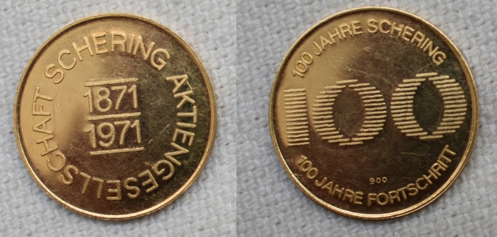 Schering-100th-Anniversary-German-Medal